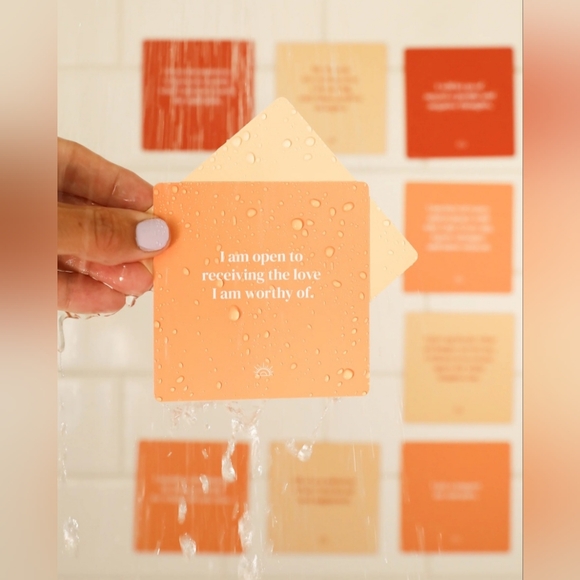 Positivity Shower Affirmations. Unused - Picture 3 of 3